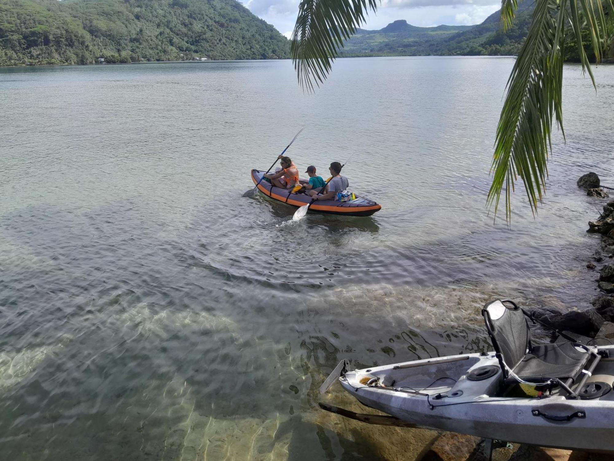 Villa De La Baie Raiatea - Bord De Mer อุตูโรอา ภายนอก รูปภาพ