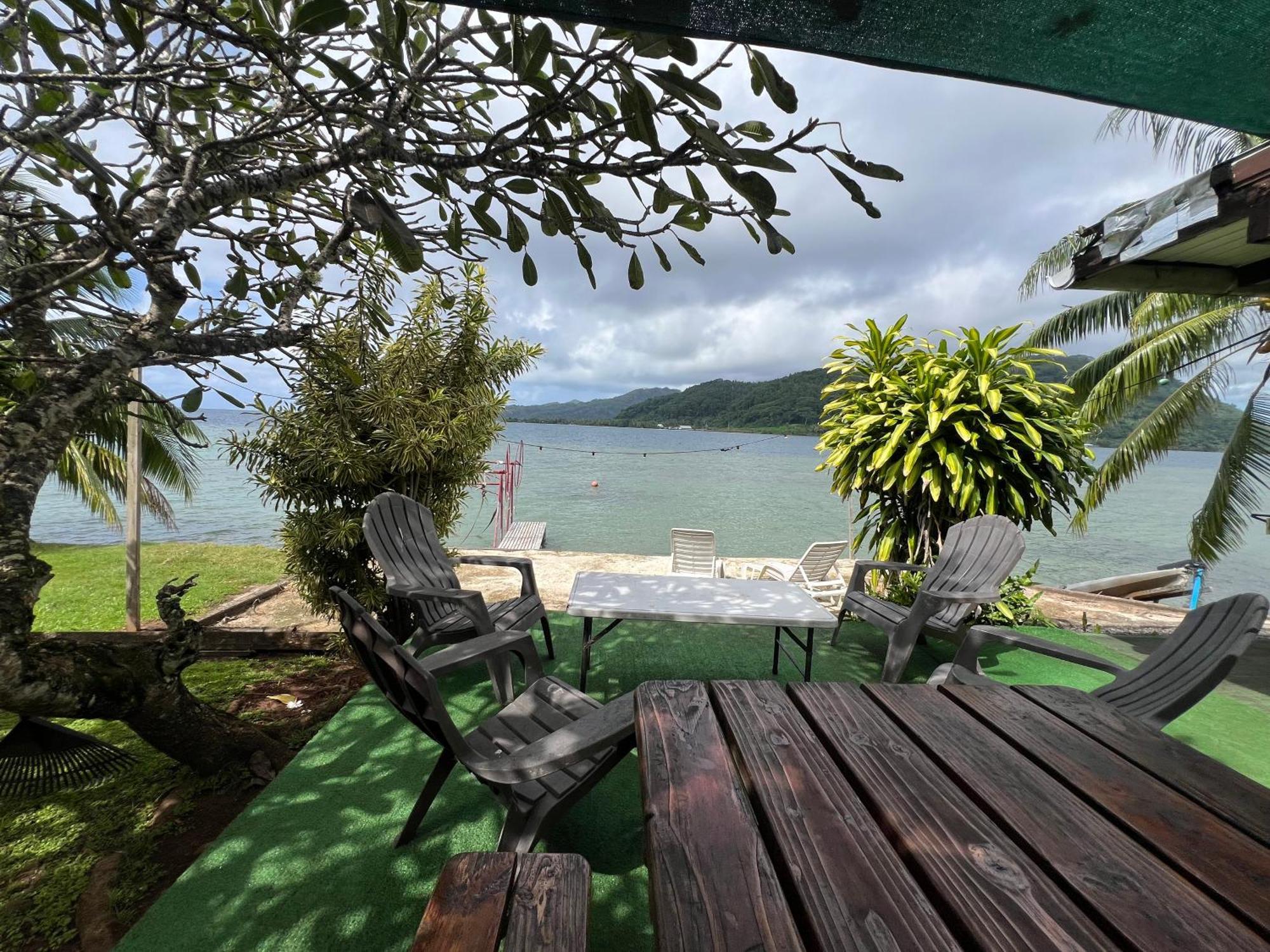 Villa De La Baie Raiatea - Bord De Mer อุตูโรอา ภายนอก รูปภาพ